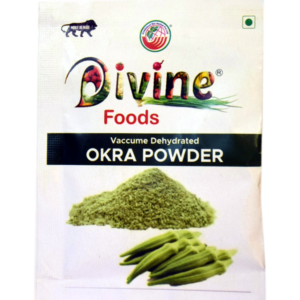 Vacuum Dehydrated Okra Powder 1