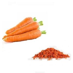 Vacuum Dehydrated carrot kiss